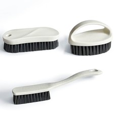 Scrub Brush for Cleaning - 3pcs Bathroom Scrubber Cleaning Brushes for Househ...