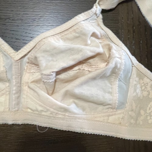 Playtex 18 Hour No Wire Bra 42B Unlined Soft Cup Adjustable Strap Nude Tan - Picture 10 of 15