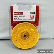 Craftsman 4" Firm, Sewn Buffing Wheel Pad