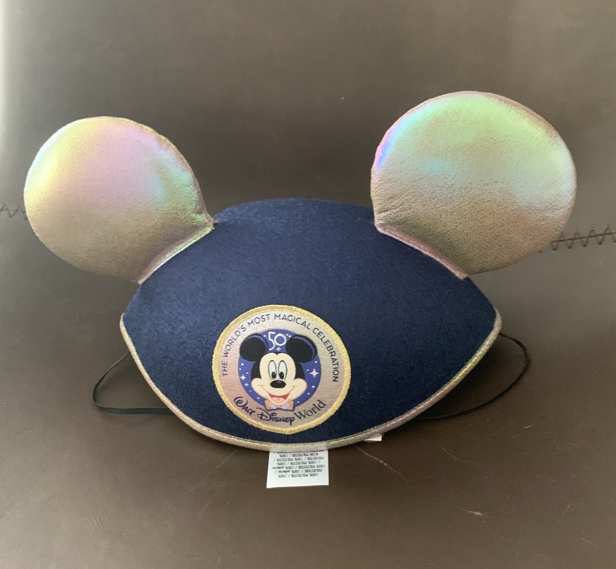 Mickey Mouse Ear Hat for Adults – Walt Disney World 50th Anniversary scp15213196.jpg main image 3
