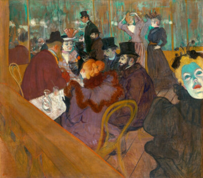 Henri de Toulouse Lautrec At the Moulin Rouge (ca. 1892 1895).jpg