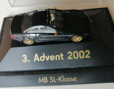 HERPA MB SL-KLASSE 1/87 ADVENT 2002 BRAND NEW