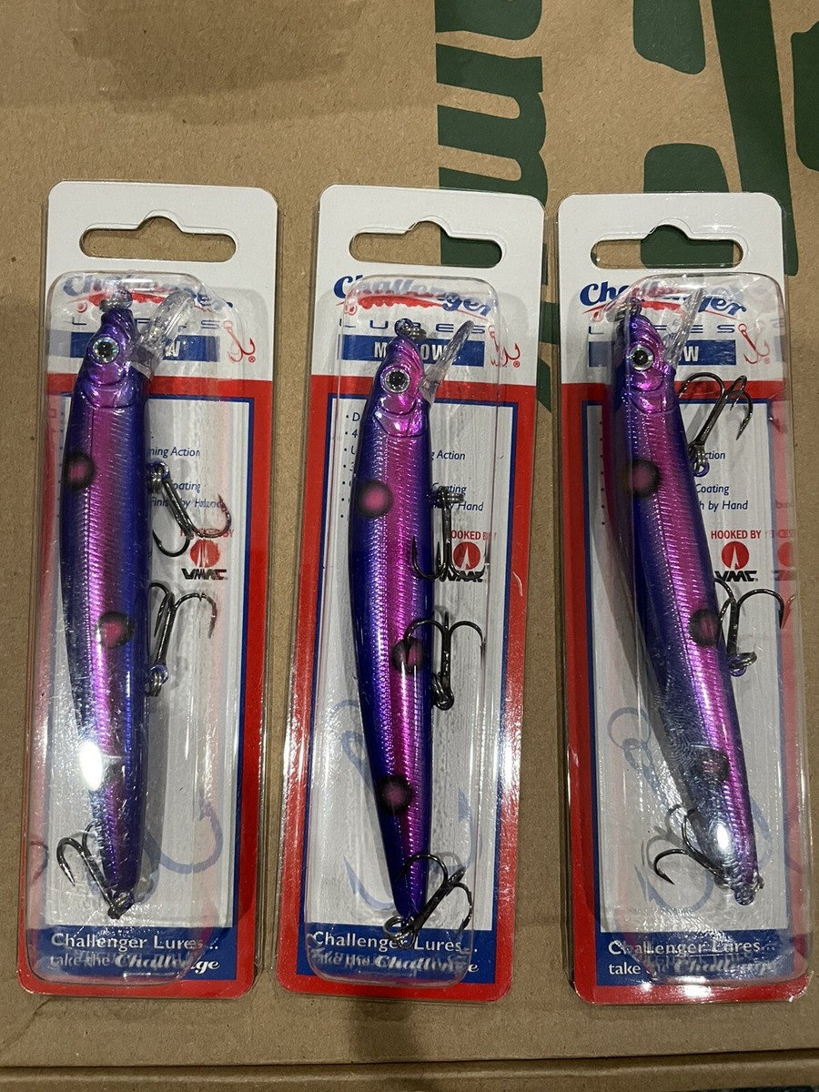 ChallengerLURES MAGNUM MINNOW マグナムミノー✕４ ChallengerLURES MAGNUM MINNOW マグナムミノー✕4