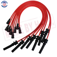 10. 5MM JDMSPEED Spark Plug Wires Set For 2003-2005 Dodge/Chrysler 5.7L Hemi