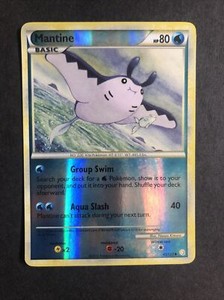 Pokemon Card Mantine 45/123 Reverse Holo HeartGold & SoulSilver HGSS NM