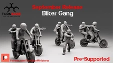 Turnbase Miniatures Modern Biker Gang Criminals Cartel Bandits Spectre Zona Alfa
