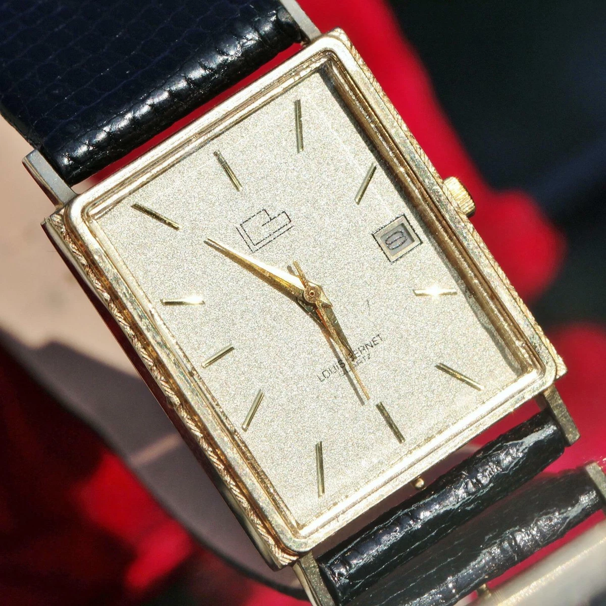 Louis Bernet 14k yellow gold men s 9.0