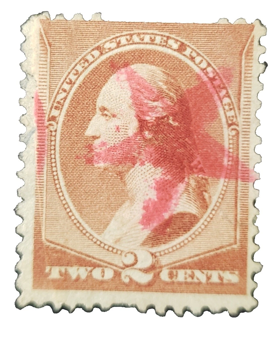 Brown Used United States Stamps