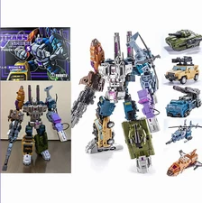 11" Bruticus PT-05 Transformation 5-in-1 Robot G1 Titan Deformation Figure Toy