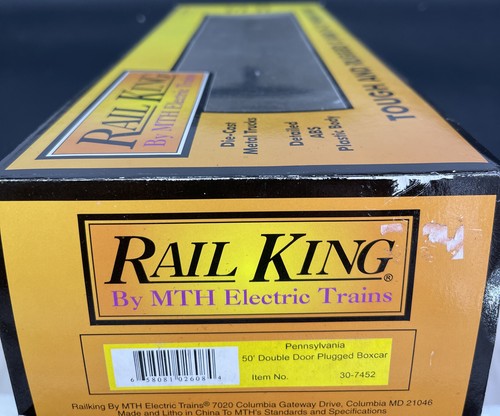 MTH Pennsylvania 50' Doble Puerta Enchufe Caja Coche 30-7452 GRAN FORMA con caja | Zustand: Used