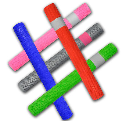 Premium Cricket Bat Grips – Non-Slip Rubber, Multicolor, DHC Brand (Pack Of S12)
