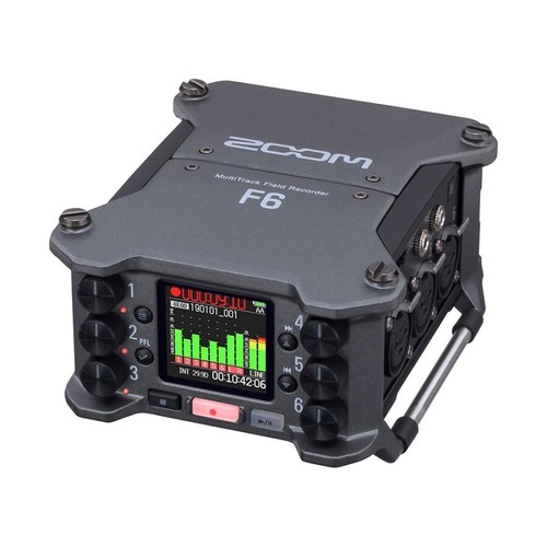 ZOOM F3 F6 F8n Pro Field Recorder 32 Bit Float Recording Black From Japan - Picture 20 of 33
