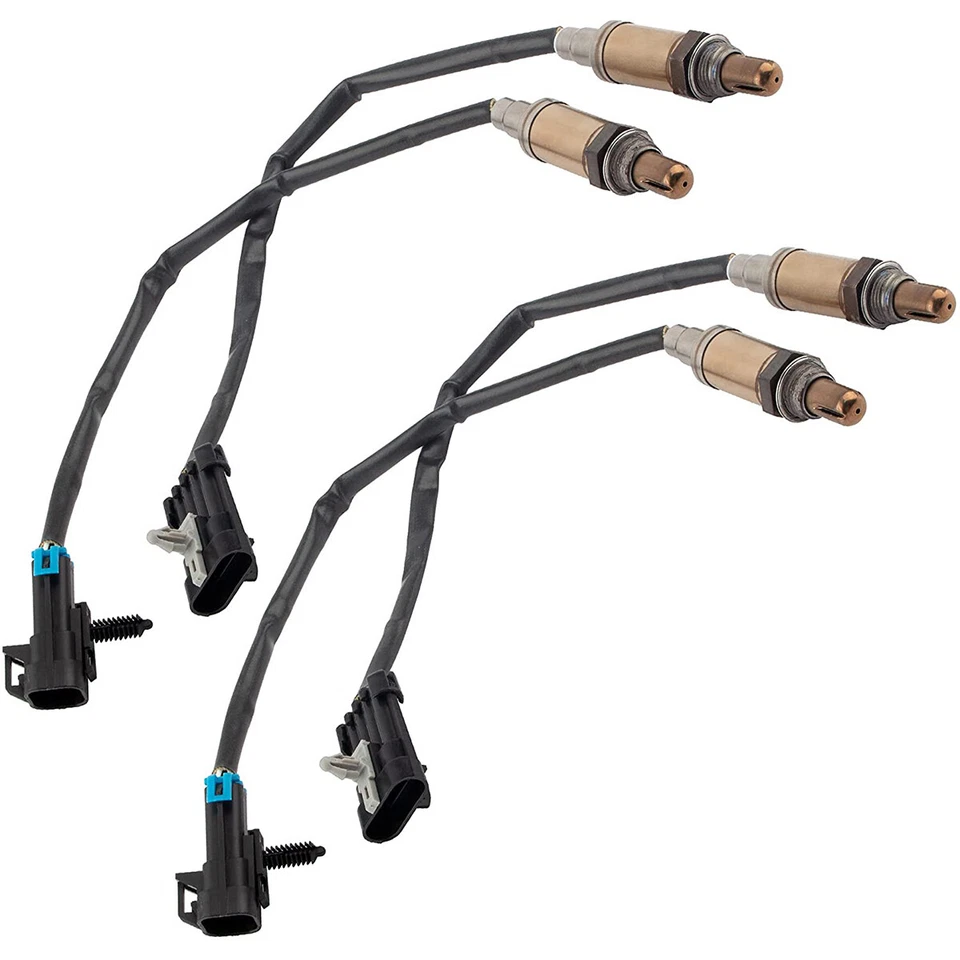 4 датчика кислорода O2 для 1996-02 Chevrolet Chevy GMC 1500 C2500 Suburban - Изображение 4 из 4