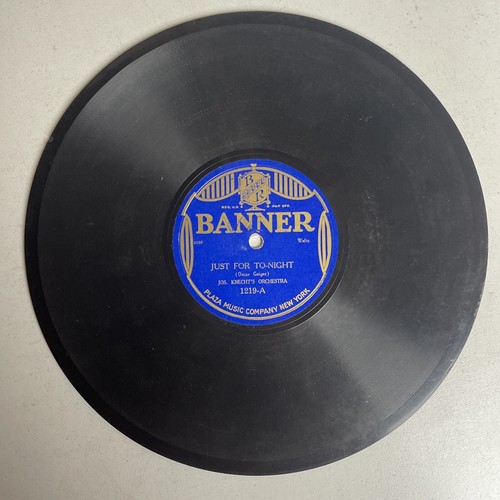 10" 78 RPM-Joseph Knecht's Orchestra-Just For Tonight/La Golondrina/Banner 1219 - Picture 2 of 4