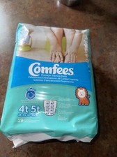 Comfees Toddler Toddler Training Pants Size 4T to 5T Over 38 lbs. CMF-B4 19 Ct