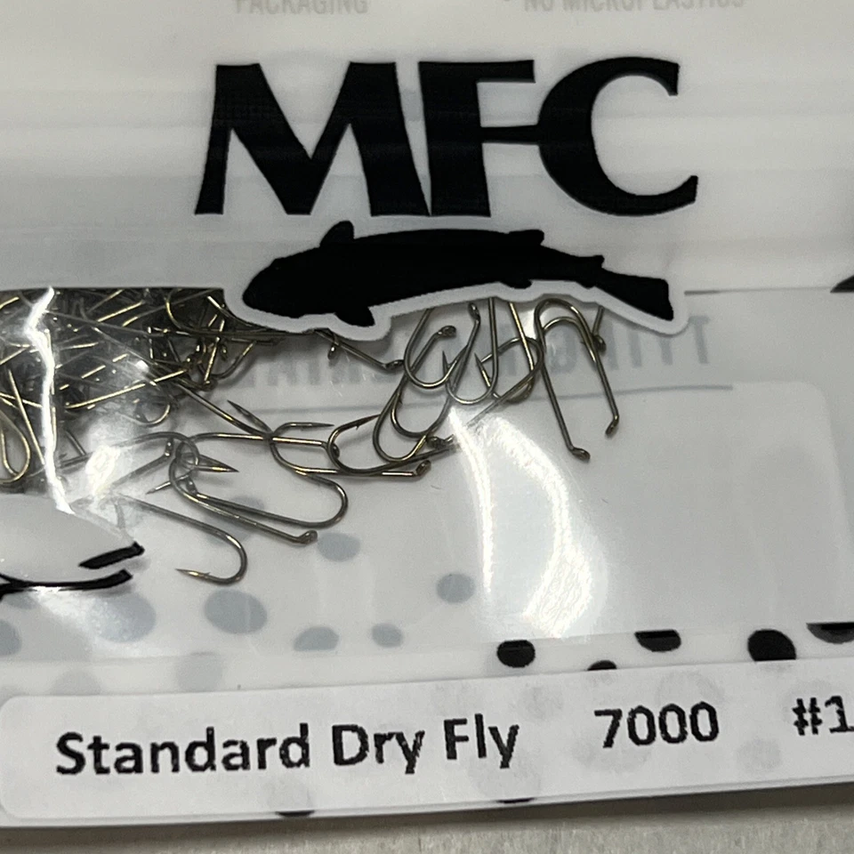 Montana Fly Company Standard Dry Fly Hook - 100 Pack - Imagem 3 de 4