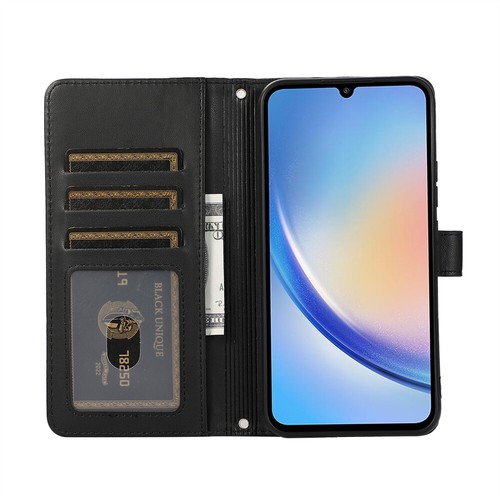 Leather Pocket Lanyard Wallet Card Bag Case For Samsung A72 A53 A34 A22 A12 M13 - Picture 6 of 62