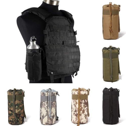 Water Bottle Bags Holder Pouch Tactical Water Bottle Storage Pouches Wholesale - Picture 1 of 27
