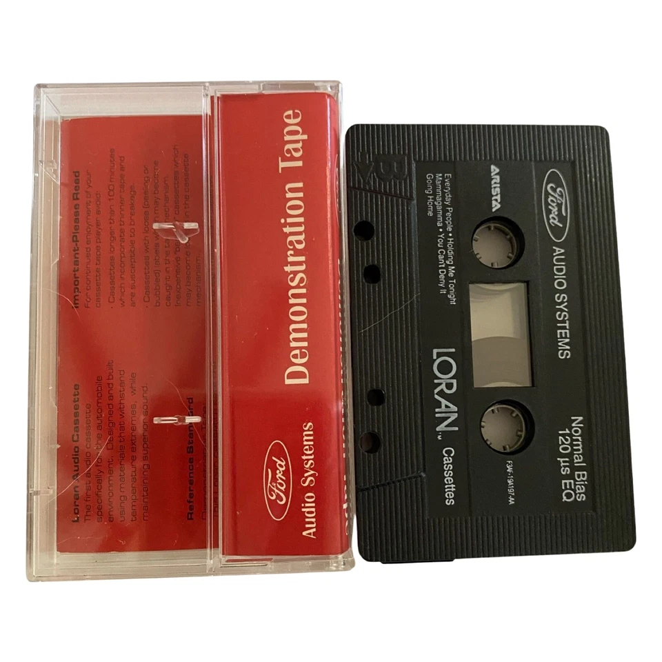 FORD AUDIO SYSTEMS Vintage Demo Cassette Tape. Various Artists. Free Shipping! - Image 2 of 2