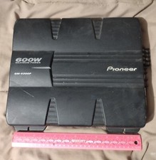 Pioneer GM-6200F 4- channel car amplifier 60 watts RMS x 4 12V Tested  Working 
