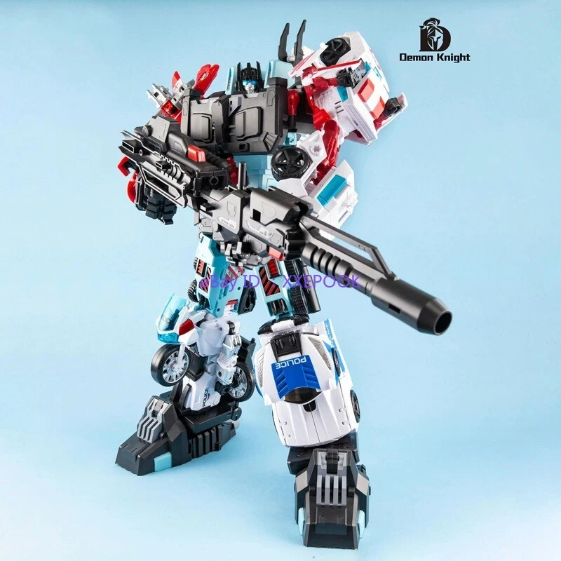 NEW Demon Knight Defensor Combiner Wars Oversized 45cm A+B Set Figures DK01-05 - Image 2 of 4