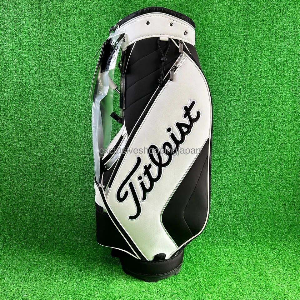 Titleist Golf Cart Bag Aspire 9 x 47in 5-way 2023 Model Lightweight 2.7kg White - Image 3 of 4