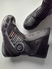 Black Bike Boots( Core Tex)Black  Size EU 40 US 7   Air Tech Oil Resistant