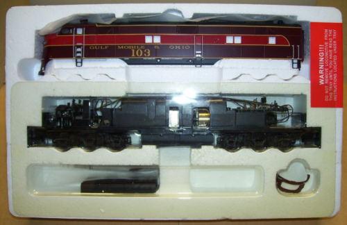 Proto 2000 HO Gulf, Mobile & Ohio EMD E7 Locomotive #103, DCC Ready, New In Box