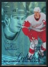 Nicklas Lidstrom 2012-13 Fleer Retro Flair Showcase Row 2 Legacy Collection /150