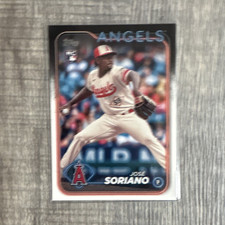 Topps 2024 Series 1 Jose Soriano Rookie Base Set #15 Los Angeles Angels