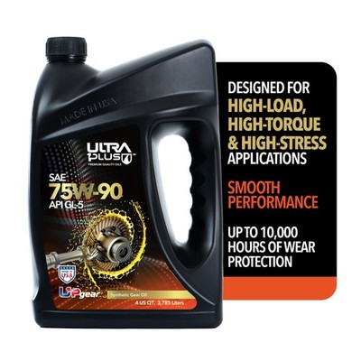 Synthetic Gear Oil 75W90 API GL5  1 Gallon 4 Quarts for Optimal Performance
