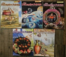 Lot of 5 THE DECORATIVE PAINTER Magazine Tole Painting Patterns 2006 Christmas