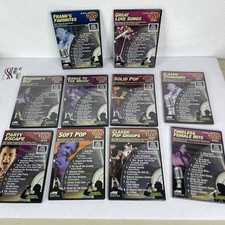 Karaoke DVD Party Disc Set of 10 Sealed DVD's NEW JSK Love Songs Pop Classic Hit