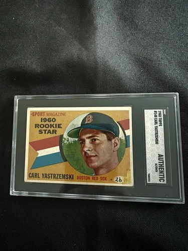 1960 Topps - Sport Magazine 1960 Rookie Star Carl Yastrzemski #148 (RC)