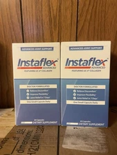 Instaflex Advanced Joint Relief Supplement - 30 Count - 2 Boxes - Fresh