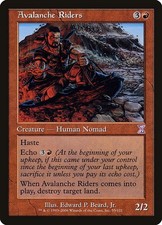 Avalanche Riders 1x MtG Timeshifted SP/NM