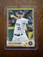 2015 Topps Baseball #508 Collin McHugh Gold Parallel #255/2015 NM-Mint