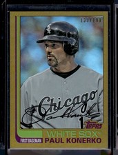 2013 Topps Archives Gold #65 Paul Konerko SERIAL # 130/199