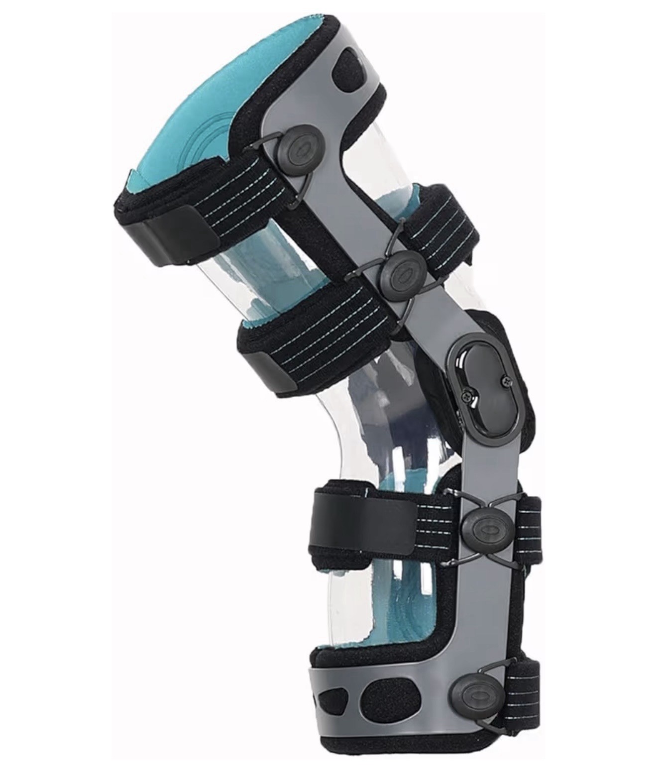 Komzer acl knee brace for ligament injuries sports injuries, arthritis right xxl