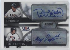 2010 Bowman Sterling Refractor 88/99 Peter O'Brien Alex Dickerson Auto a2v
