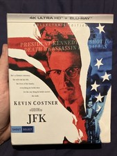 *LOOSE DISCS* JFK (1991) SHOUT SELECT EXCLUSIVE 4K UHD BLURAY COLLECTORS EDITION