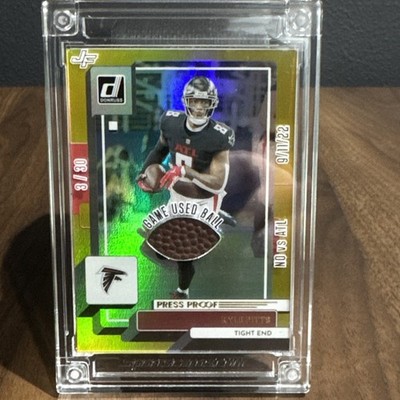 2025 Jersey Fusion Ball Star Fusion Kyle Pitts #'d 3/30 Game Used Ball 