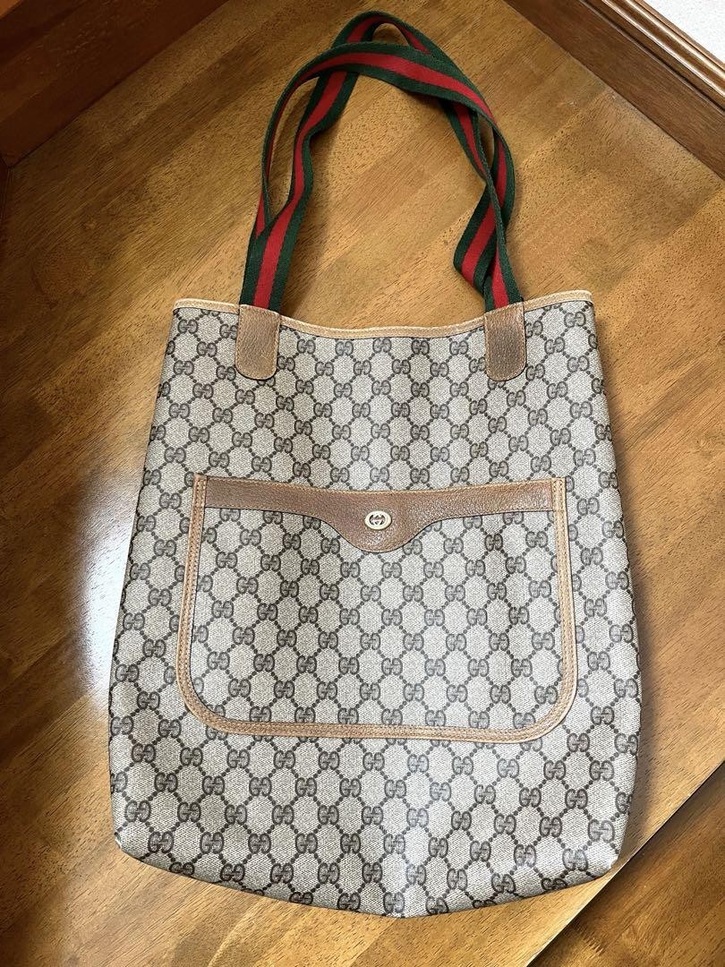 Vintage Gucci Tote Bag Made in Japan