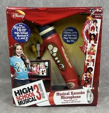 DISNEY High School Musical 3 Senior Year Karaoke Microphone 2008 NEW Sealed