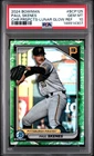 2024 Bowman Chrome Pros. Lunar Glow Refractor #BCP-125 Paul Skenes (RC) PSA 10