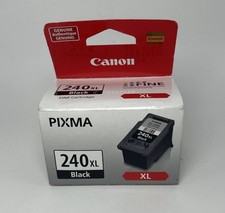 Genuine Canon PG-240XL High Yield Black Ink Fine Cartridge Black OEM Pixma 11ml