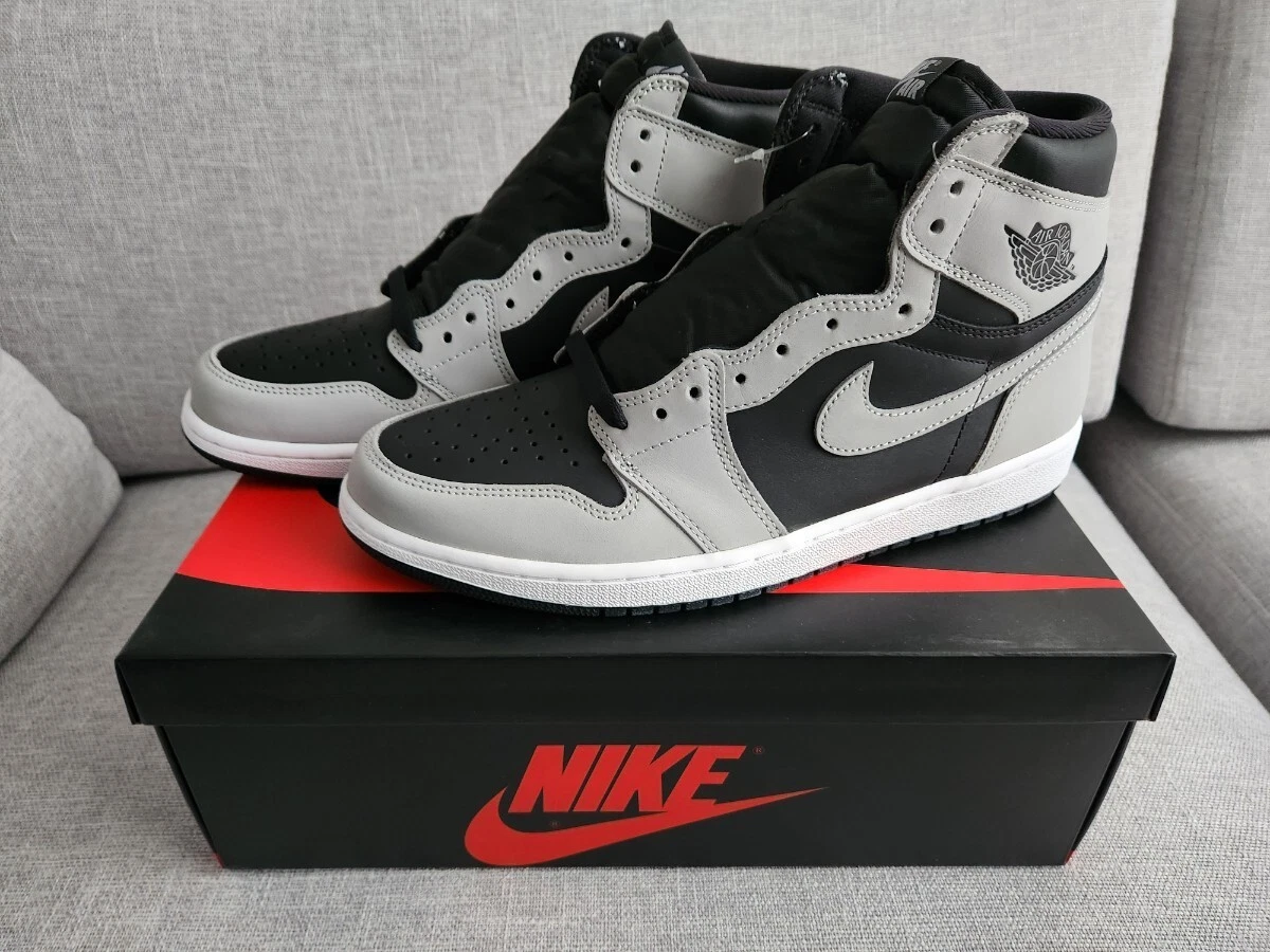 NIKE Uomo 11.0US Air Jordan 1 High Og Shadow 2.0 Us11 555088 035