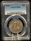 PCGS MS65 1947 United States Walking Liberty Half Dollar Silver Coin 50C-015