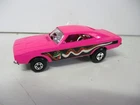 Matchbox Lesney Superfast SF70 Dodge Dragster- DARK GREEN SNAKE, black base