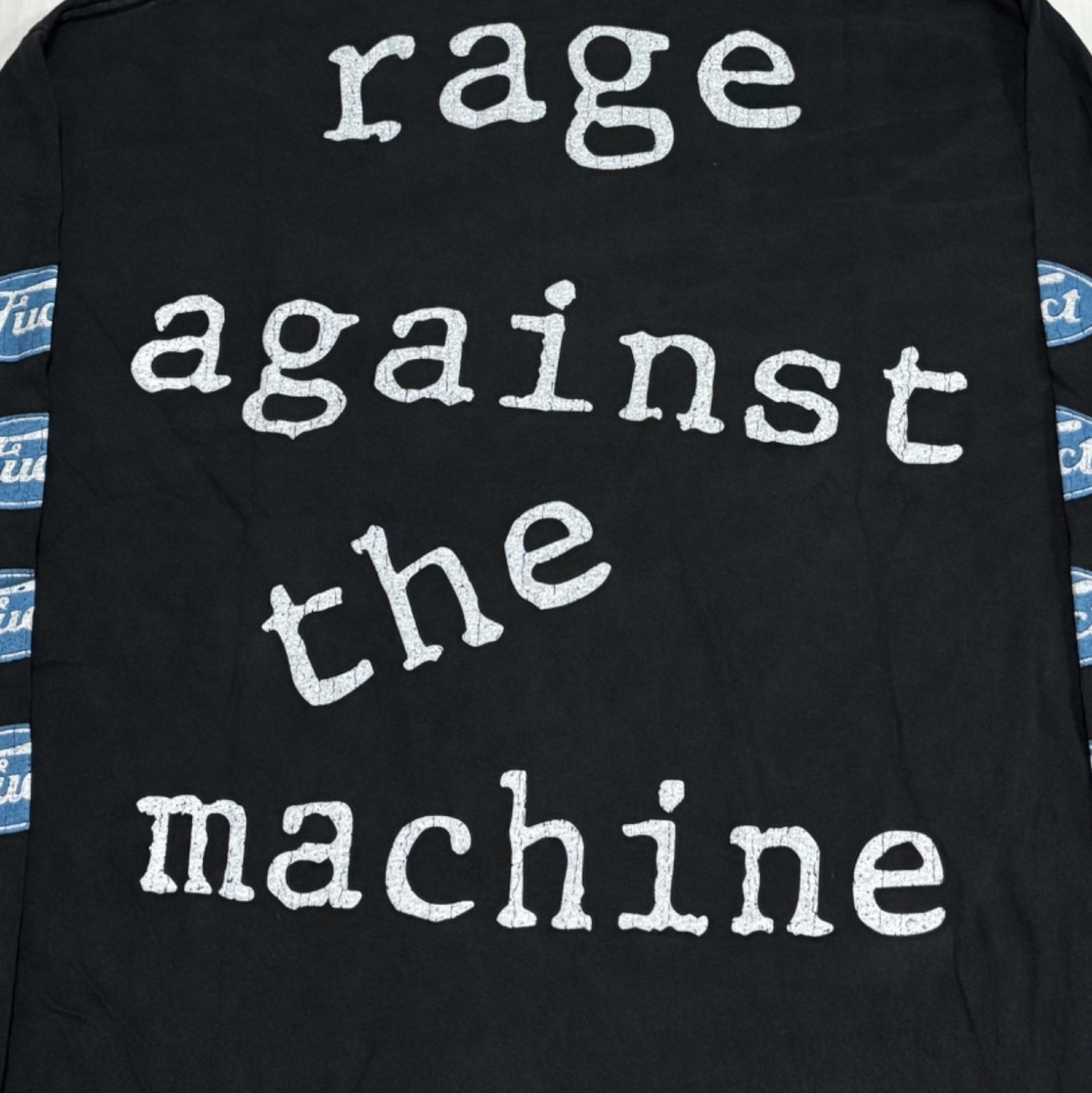 VTG Rage Against the Machine FUCT Oval Logo Ford Long Sleeve Sz.L